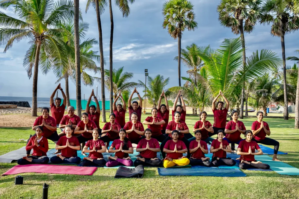 Outdoor yoga Chennai
